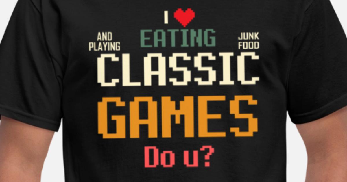 i love eating junk food and playing 